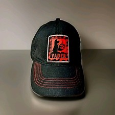 Official Star Wars Darth Vader Kid Boys Baseball Cap Black Hat Red Trim One Size