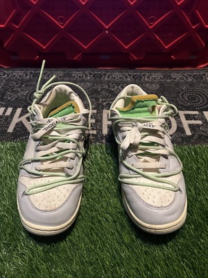 Nike x Off-White Dunk Low Lot 7 Size 10
