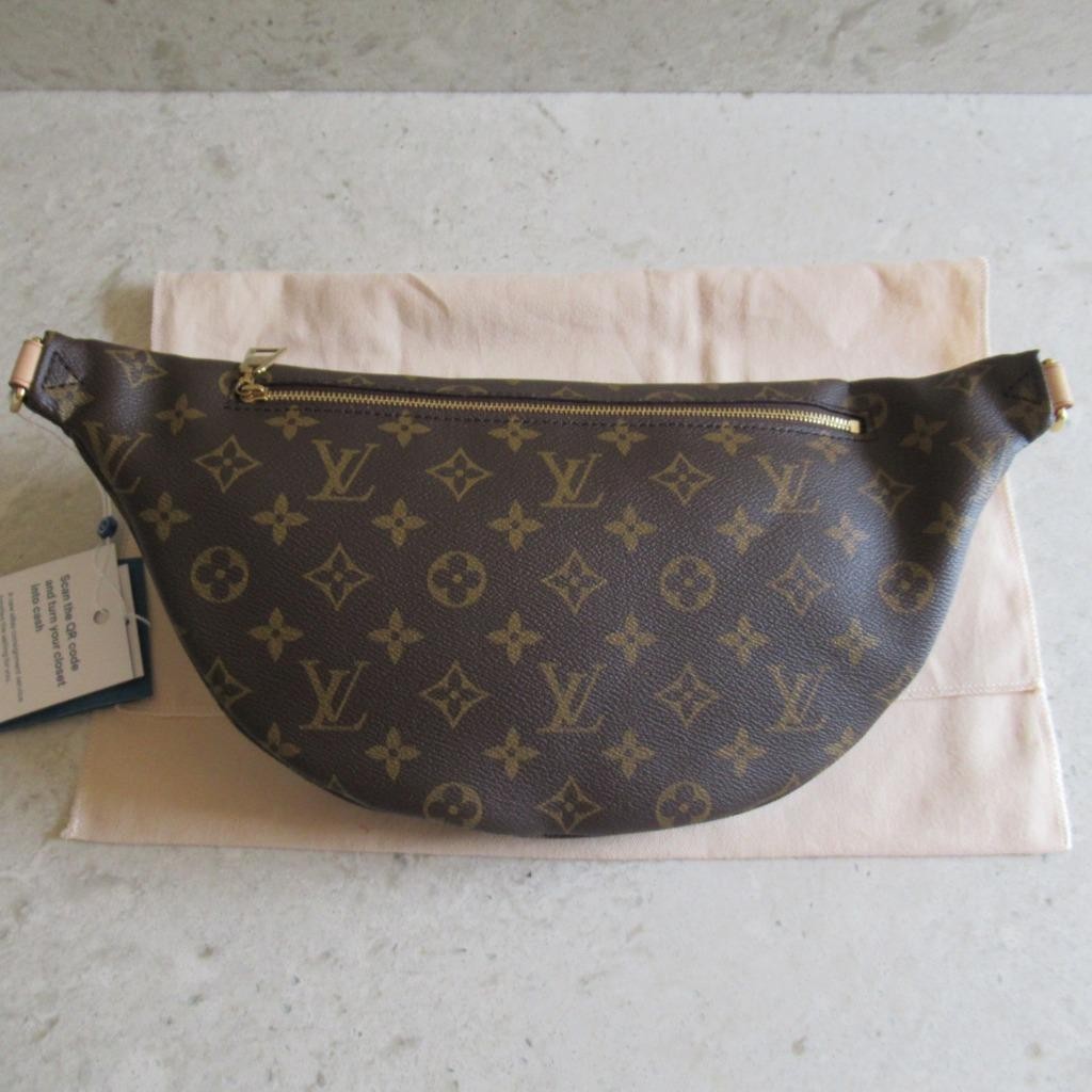 RECEIPT 2024 Louis Vuitton Monogram High Rise Bumbag Bag $2020+TAX image 3