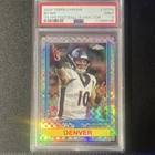 Topps 2024 Chrome Bo Nix #74TF-4 X-Fractor Rookie PSA 9 Denver Broncos 1974