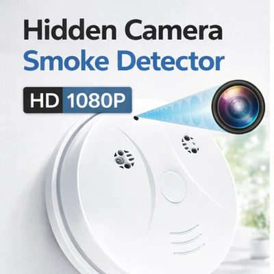 KESTAN Smoke Detector Camera WiFi 1080P Wireless Camera with Motion Detection