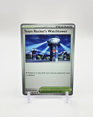 Team Rocket's Watchtower Uncommon Pokémon TCG Destined Rivals 180/182