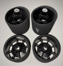 BSR Racing Tires Set Pearl White PW/White Rears White Front trued Carpet Oval