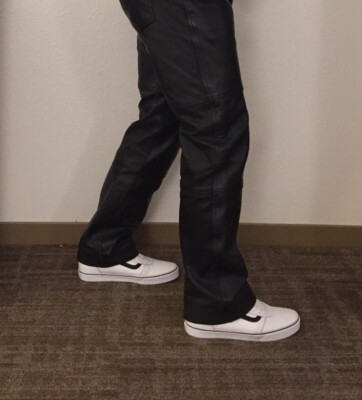 vans leather high tops mens