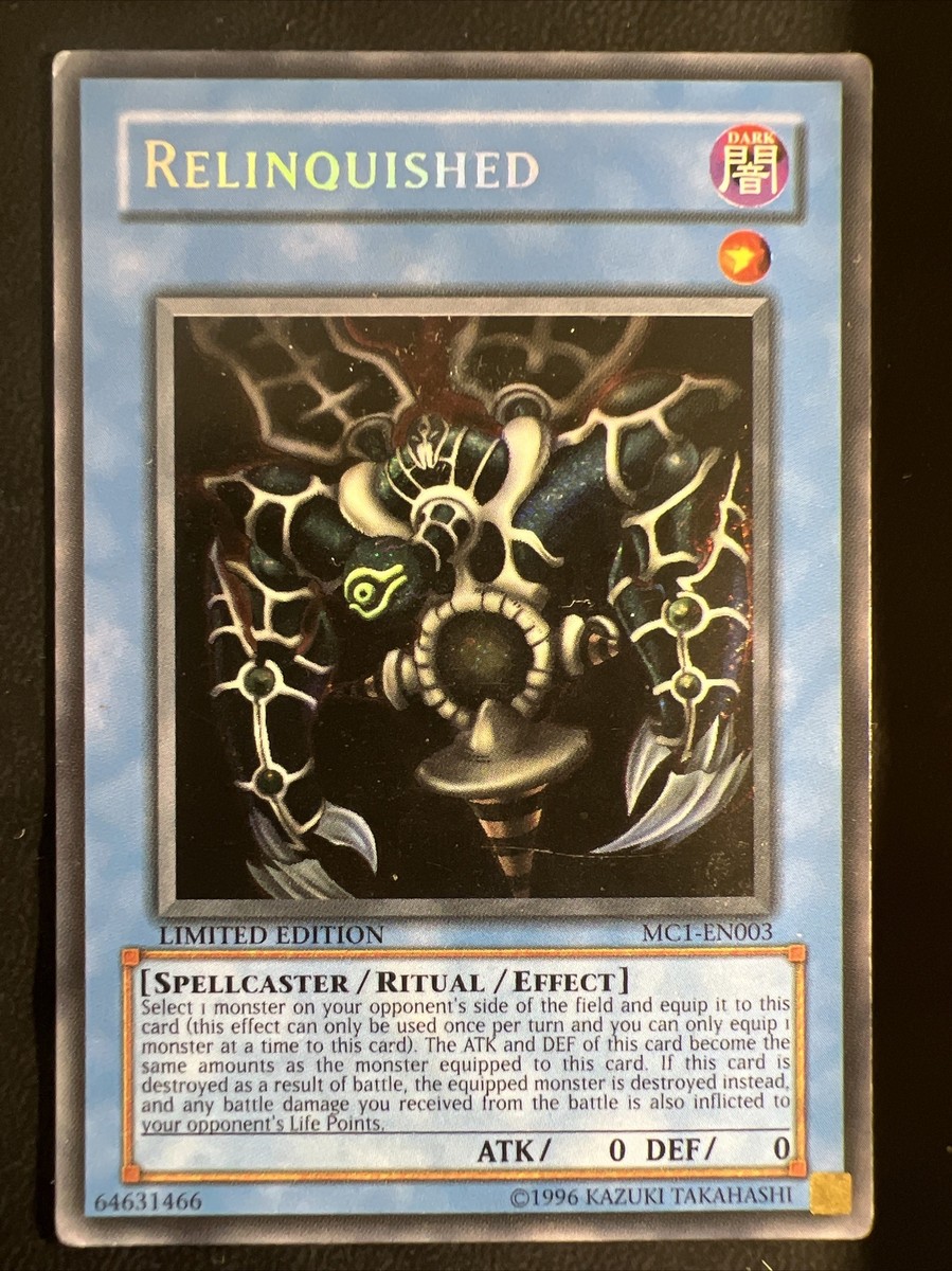 Yu-Gi-Oh! TCG Relinquished Master Collection Volume 1 MC1-EN003 Limited... | eBay Yu-Gi-Oh! TCG Relinquished Master Collection Volume 1 MC1-EN003 Limited... | eBay