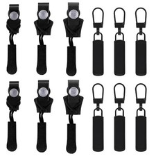 Fix Zipper Zip Slider Repair Instant Kit Zipper Puller Removable Replacement Set