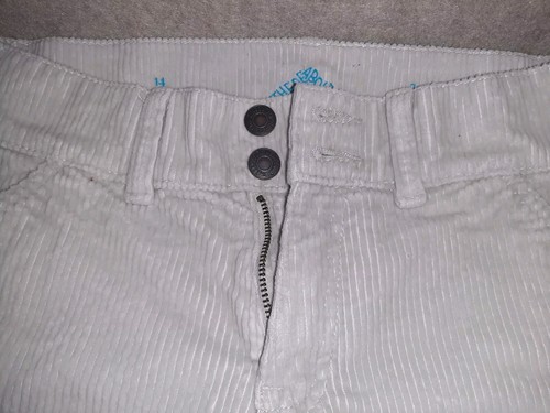Girls sz 14 Cream Colored Corduroy Boot Cut Flare Dress Pants from Kohls - Picture 2 of 14