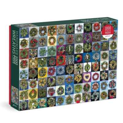 Handmade Wreaths 1000 Piece Jigsaw Puzzle Galison New