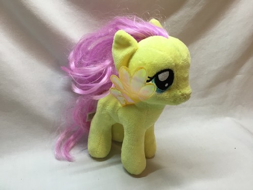 TY My Little Pony Fluttershy 2014 7" Plush Stuffed Animal Beanie & Equestria - Picture 2 of 6