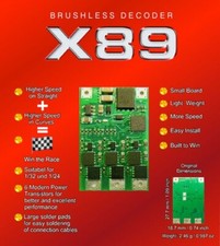 X89 Brushless Motor ESC - 1/24 Scale Slot Car KC Racing