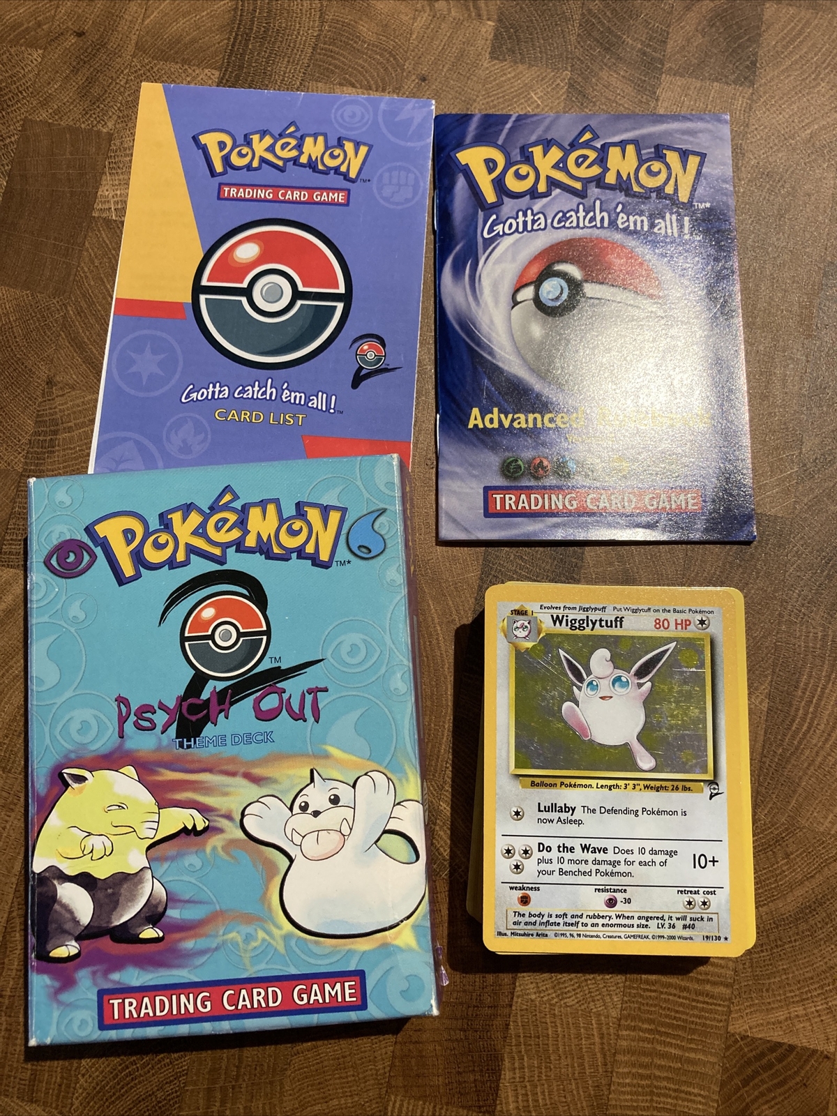 Pokemon theme deck base set 2, Psych Out Original And Authentic