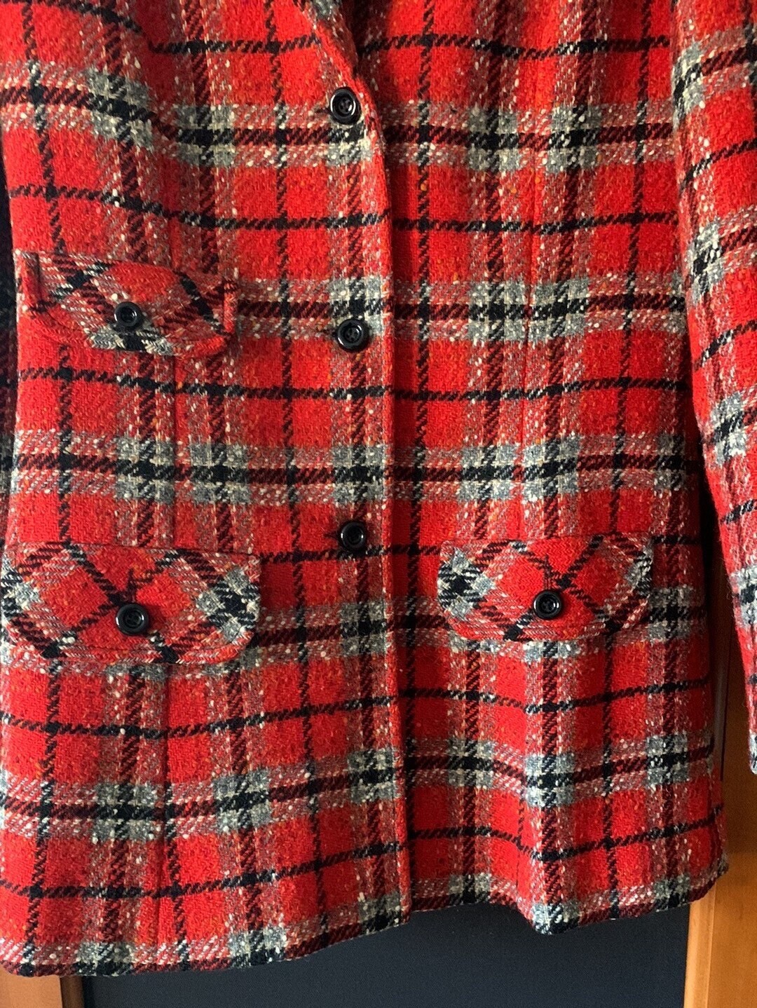 Vintage Pendleton Plaid Wool Jacket - image 2