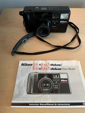 Nikon Tele Touch AF Point Shoot 35mm Film Camera 35/70 Macro - Doesn't Work