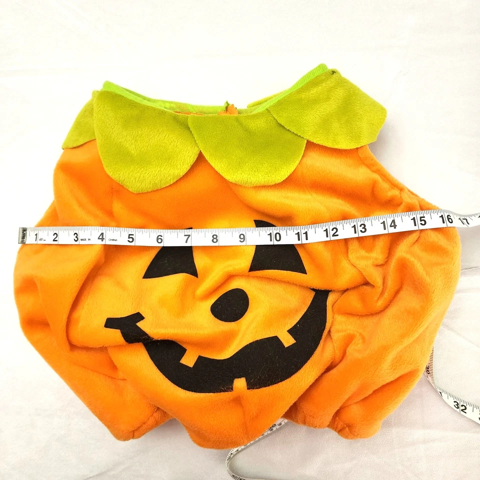 Disfraz de calabaza Jack-O-Lantern de Halloween unisex bebé niño pequeño Foto 4 de 4