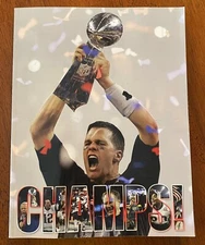 2016 New England Patriots Super Bowl LI Champions Commemorative Book TOM BRADY 