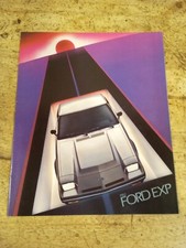 1982 Ford Exp Vintage Sales Brochure Catalog