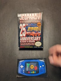 Jeopardy -- 25th Anniversary Edition (Nintendo, 1990) NES CIB COMPLETE