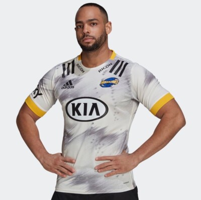 Hurricanes Alternate Rugby Shirt - Adidas Super Rugby Trikot - Black Friday Sale