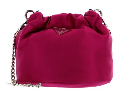 GUESS Velina Mini Pouch Umhängetasche Tasche Magenta pink Neu