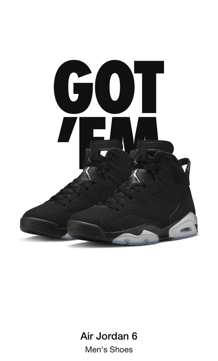 Jordan 6 chrome 2025