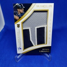 2015 Immaculate Rymer Liriano Jersey Sick Patch Rookie #3/8 San Diego Padres ⚾️⚾