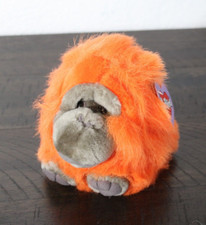 VINTAGE Swibco 1998 Puffkins Omar the Orangutan Plush Toy w/ TAG Stuffed Animal