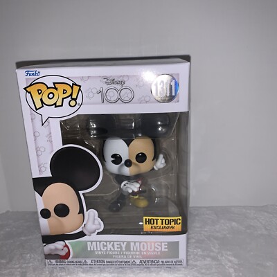 NEW Funko Pop! Disney 100 MICKEY MOUSE # 1311 -SPLIT-Hot Topic