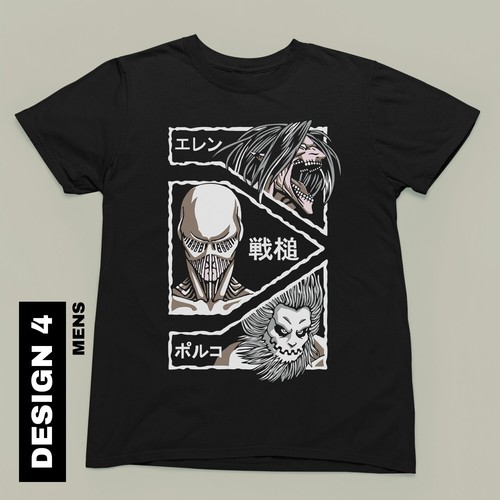 Colossal, Attack, & Armored Titan - Attack on Titan Anime: 9 Designs - Men Women - Bild 12 von 23