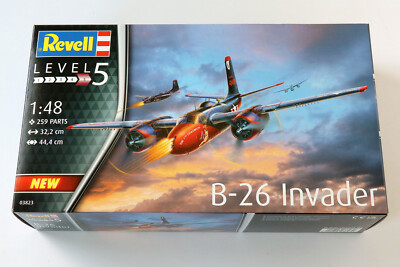 Revell 03823 B-26 Invader - Plastikmodellbausatz im Maßstab 1:48
