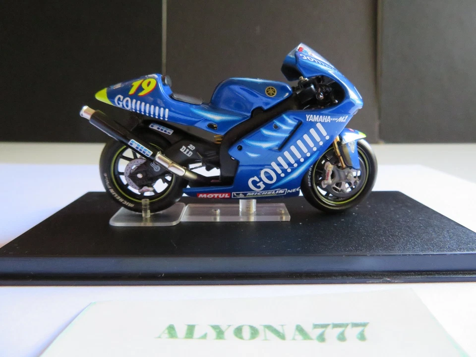 1/24 Ixo YAMAHA YZR-M1 #19 O.Jacques 2003 MOTO BIKE Motorcycle 1:24 Altaya / IXO - Image 4 of 4