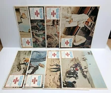 1969 THE SOUTHERN STAR 11 X 14 Movie Lobby Cards ~ Complete Set 1-8