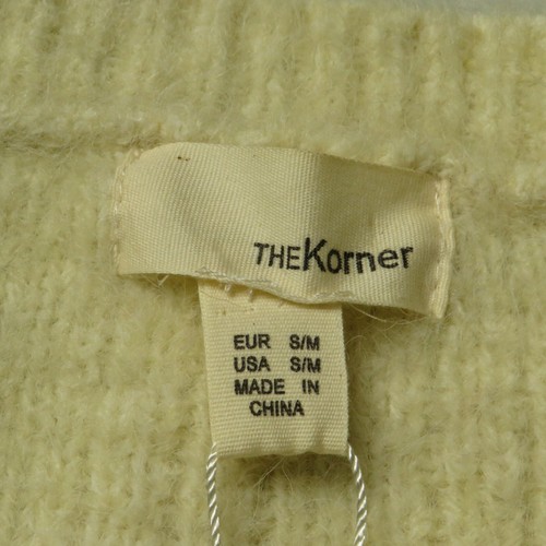 Anthropologie Sweater Womens Small Medium White Long Sleeve Round Neck Knit - Picture 11 of 12