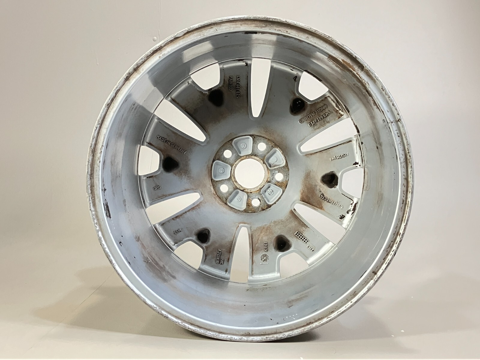 Bentley Continental GT GTC Spur OEM Wheel 19” Factory Original Rim 4W0601025