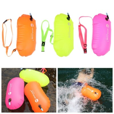 Schwimmboje Aufblasbar Rettungsboje Triathlon Buoy Schwimmen Open Water Boje