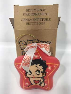 Betty Boop Star Ornament 2006 By Vandor