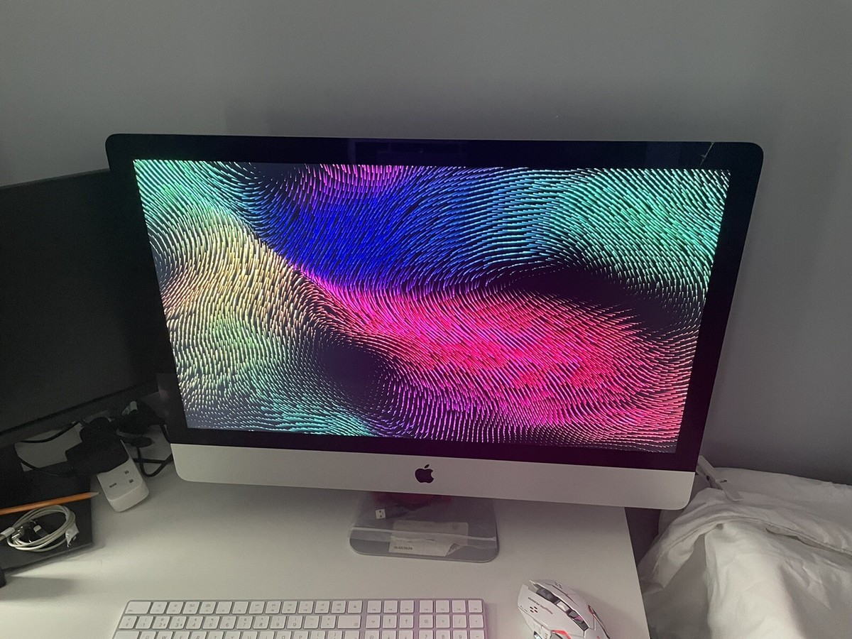 iMac 27 inch late 2012 i5 16gb RAM Cracked Screen Glass + Magic