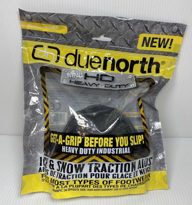 Due North Heavy Duty Ice & Snow Traction Aids Small Men Size 3-7 Woman Size 4-8