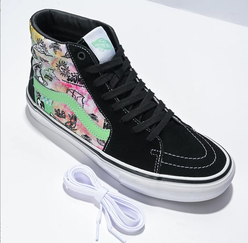 Vans SK-8 HI Shroom Doom SkateBoard Shoes | eBay