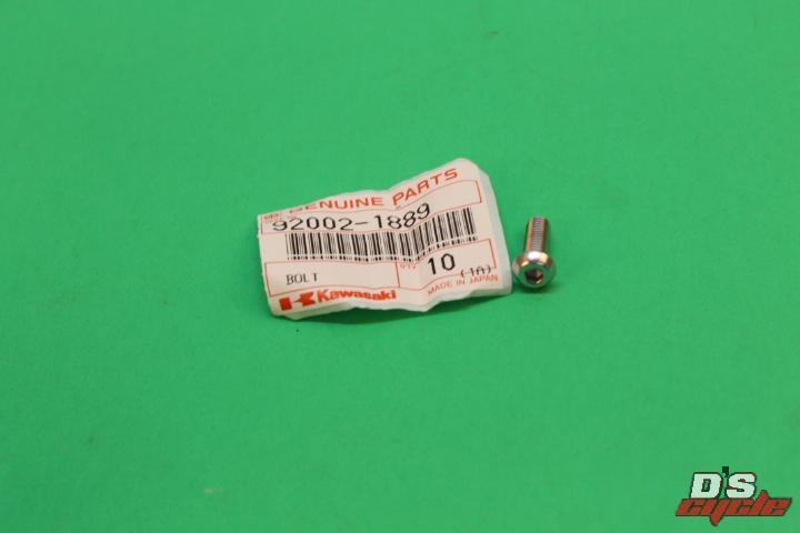 NOS KAWASAKI EX250 ZX600 ZX750 VN1500 BOLT PART# 92002-1889 NOS KAWASAKI EX250 ZX600 ZX750 VN1500 BOLT PART# 92002-1889