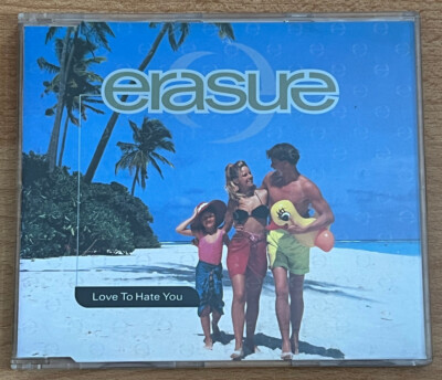4-Track Maxi-Single-CD: Erasure - Love To Hate You CDMUTE131 INT 826.967 (1991)