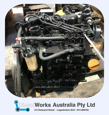 Yanmar 3TNE68 Fully Reconditioned Engine - 12 month wty - Exchange 