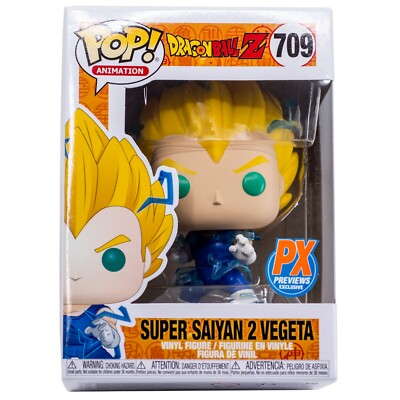 Dragon Ball Z Super Saiyan 2 Vegeta Funko Pop #709 PX Previews