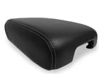 Console Lid Armrest Cover PU Leather Fit for Infiniti QX60 2014-2020 Black