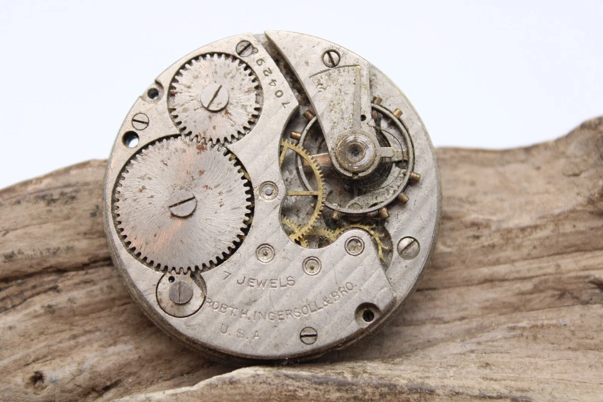 Ingersoll pocketwatch cheap on ebay