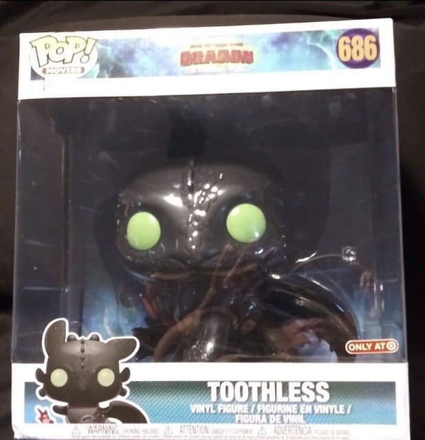 figurine pop toothless