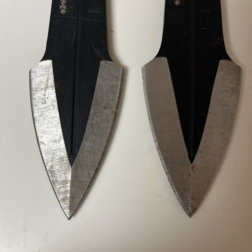 Z-Hunter Thrower Set 3 Piece ZB-089-3 Contains three 8" overall two-tone black - Picture 5 of 8