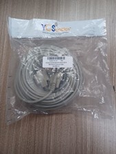 50 ft. DB9 Male to DB9 Female Serial Extension Cable