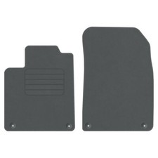 Velours Fußmatten für Suzuki Kizashi Bj. 2009 - 2015 Automatten VORNE GRAU STD