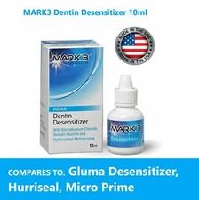 MARK3 Dental Dentin Desensitizer NO Glutaraldehyde 10mL Bottle MFG#: 4500