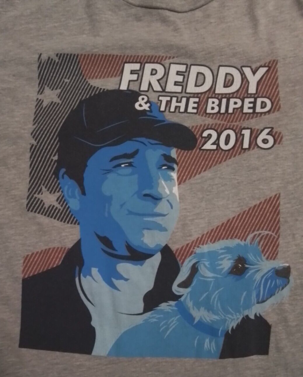 FILA Camicia Adulto Freddy & The Biped Mike Rowe Taglia Media Grigio Uomo